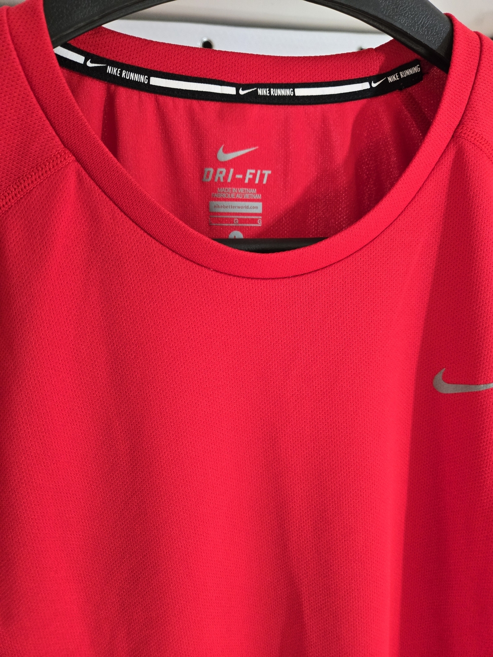 Nike Dri-FIT Men’s Red Performance Training Shirt